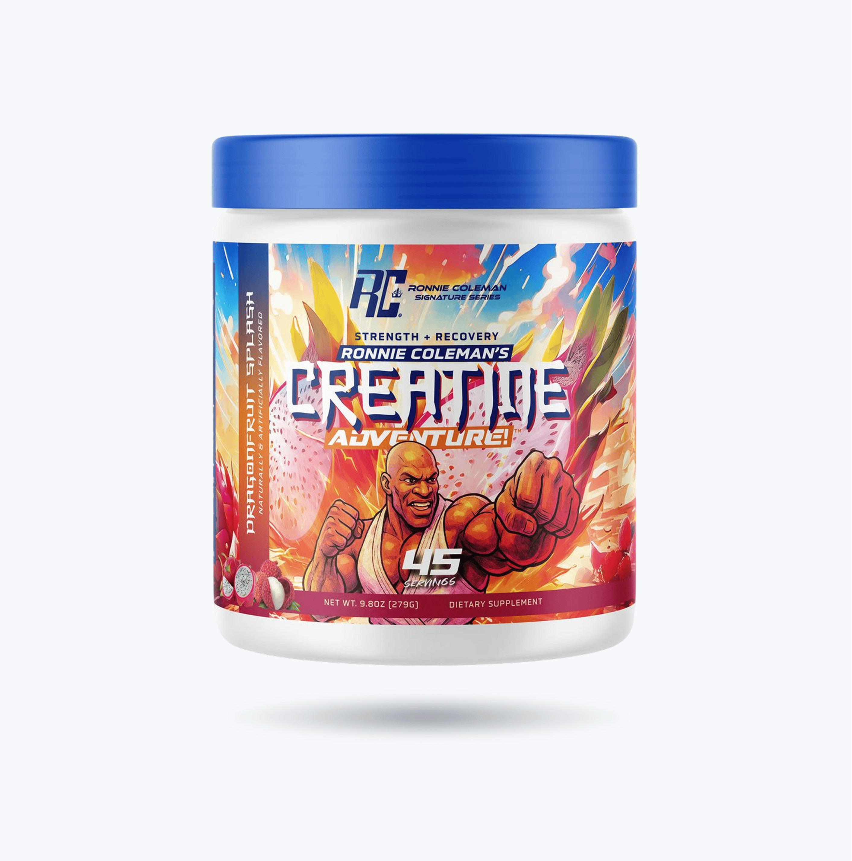 Ronnie Coleman Signature Series Essentials DragonFruit Splash - 45 Serving CREATINE ADVENTURE™ Ronnie Coleman Signature Series Bodybuilding Supplements