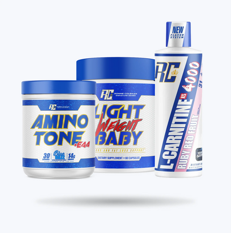 Image of Ronnie Coleman Signature Series Stack Cut Down Stack - Weight Loss Stack Ronnie Coleman Signature Series Bodybuilding Supplements