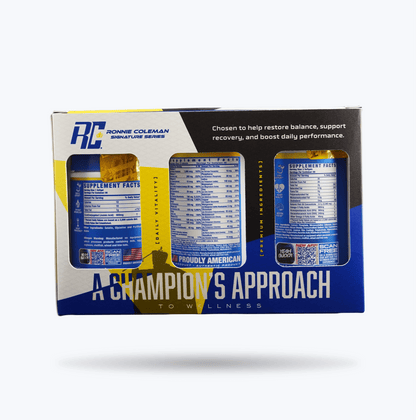 Ronnie Coleman Signature Series Essential Boxset 1 Ronnie Coleman Signature Series Bodybuilding Supplements