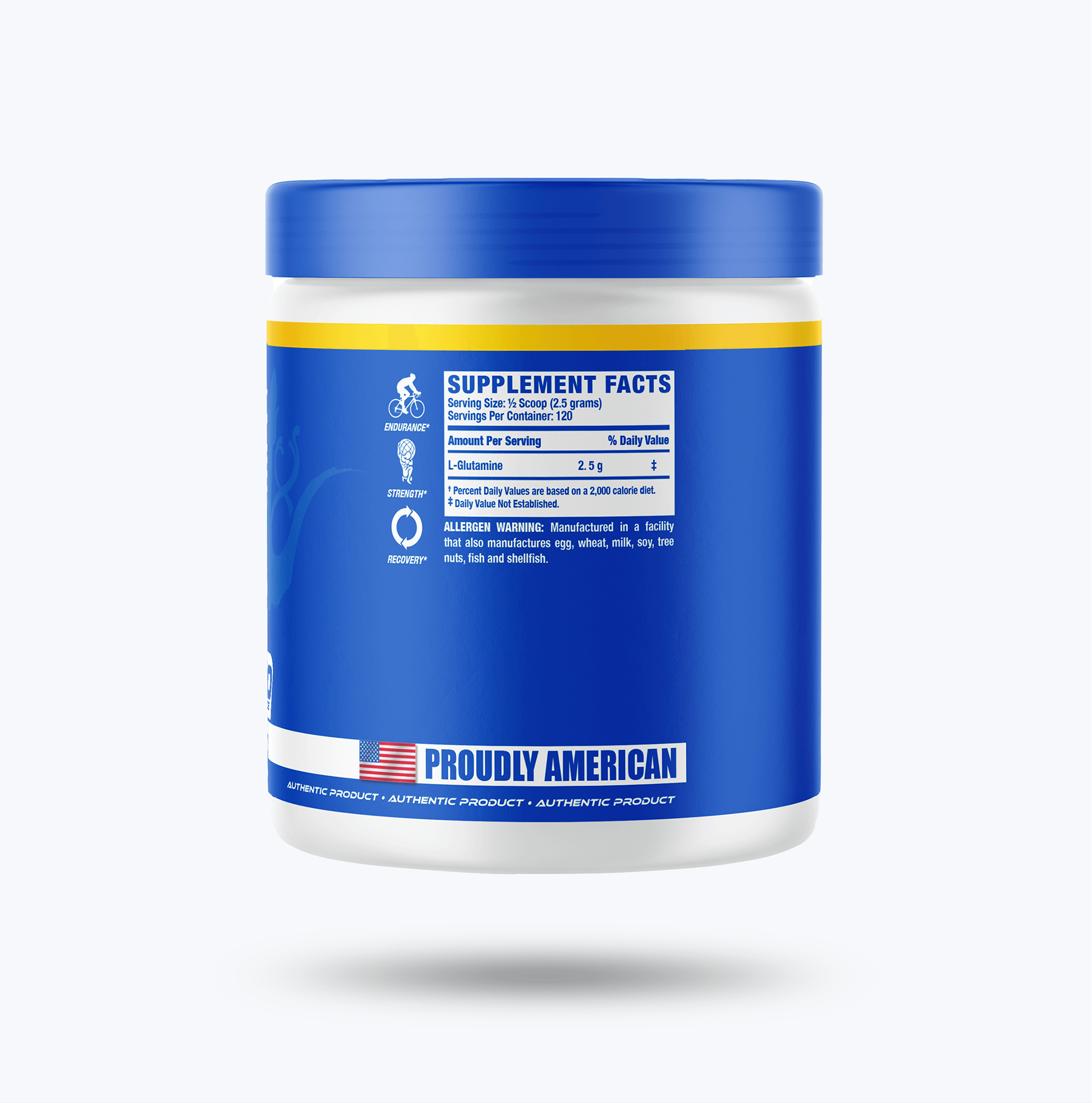 Ronnie Coleman Signature Series Essentials 120 Serving Glutamine XS Ronnie Coleman Signature Series Bodybuilding Supplements