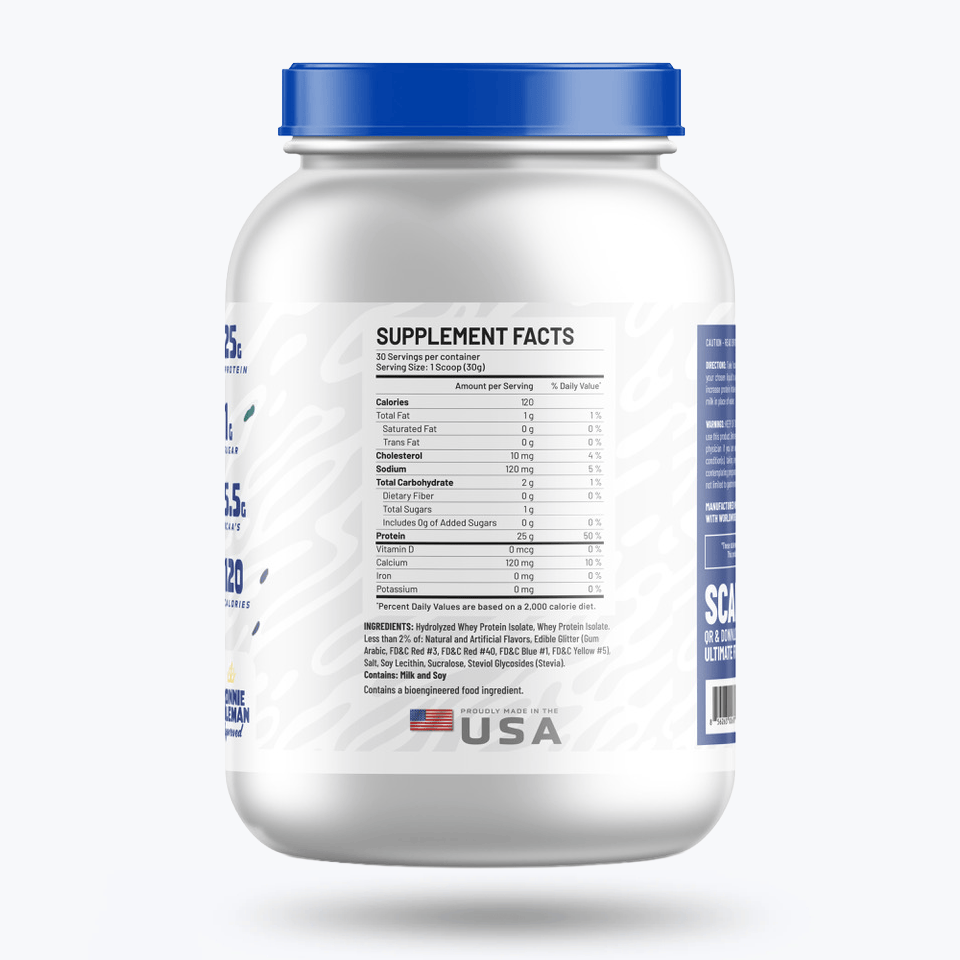 Ronnie Coleman Signature Series Protein Iso Tropic Max - 2lb Ronnie Coleman Signature Series Bodybuilding Supplements