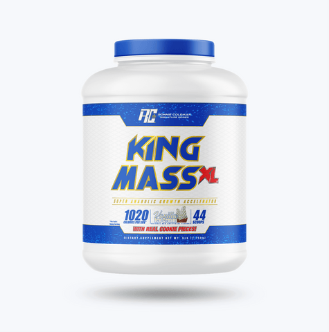 Image of Ronnie Coleman Signature Series Mass Gainer 6lbs / Vanilla Ice Cream King Mass XL Ronnie Coleman Signature Series Bodybuilding Supplements