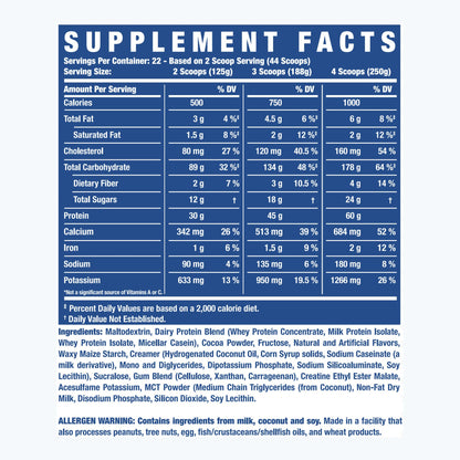Ronnie Coleman Signature Series Mass Gainer King Mass XL Ronnie Coleman Signature Series Bodybuilding Supplements