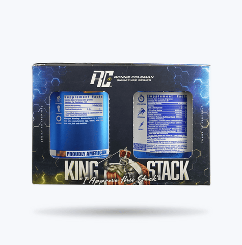 Image of Ronnie Coleman Signature Series King Stack Boxset 1 Ronnie Coleman Signature Series Bodybuilding Supplements