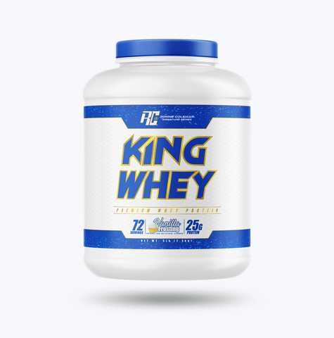 Image of Ronnie Coleman Signature Series Protein 5lbs / Vanilla Frosting King Whey Ronnie Coleman Signature Series Bodybuilding Supplements