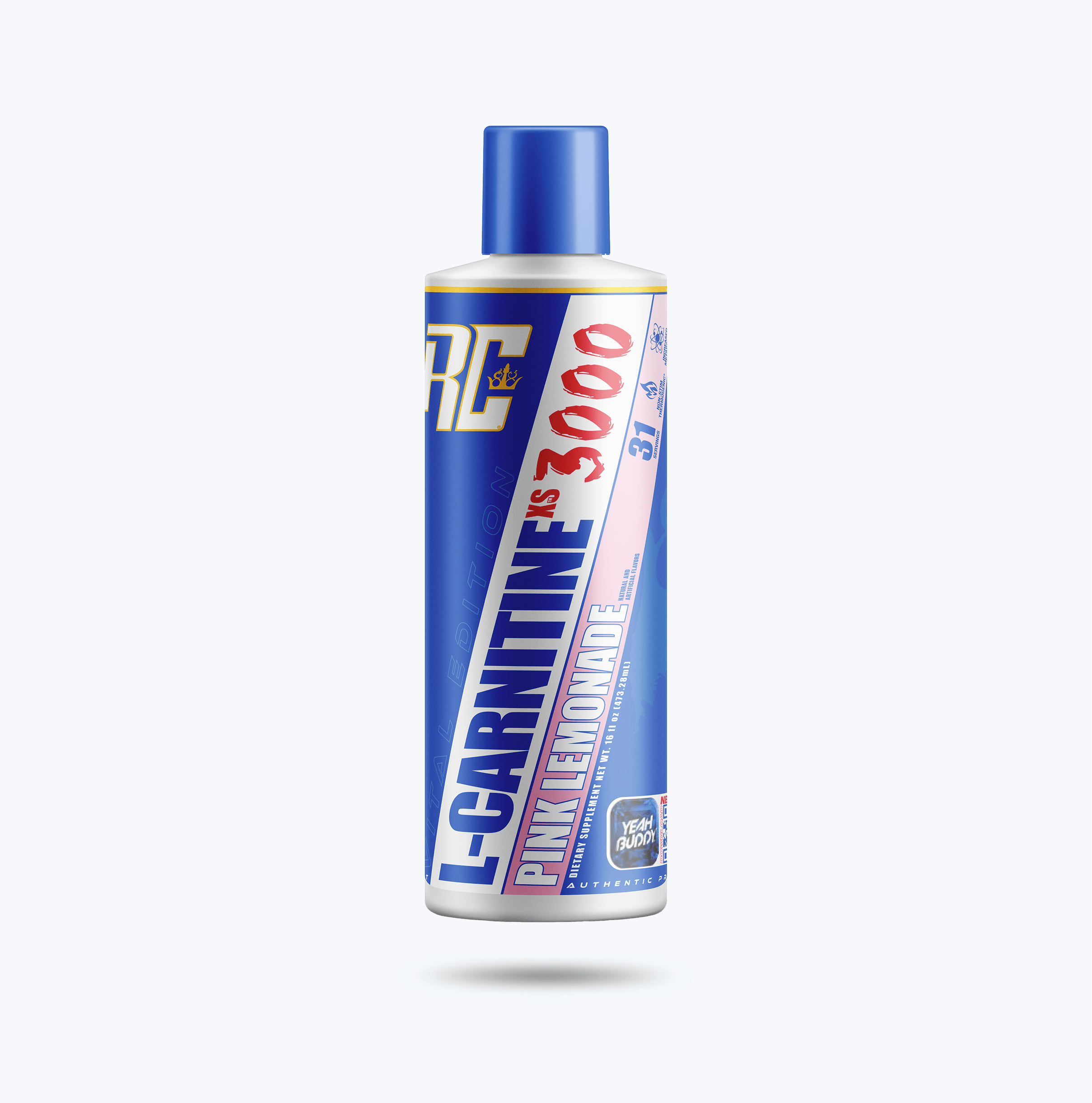 Ronnie Coleman Signature Series Fat Burner 16oz / Pink Lemonade L-Carnitine-XS 3000 Ronnie Coleman Signature Series Bodybuilding Supplements
