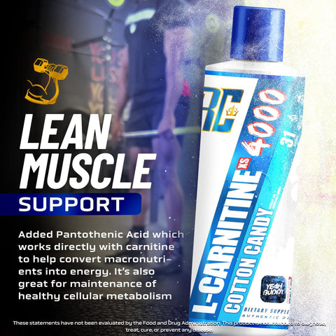 Image of Ronnie Coleman Signature Series Fat Burner L-Carnitine XS Liquid 4,000mg (Copy) Ronnie Coleman Signature Series Bodybuilding Supplements
