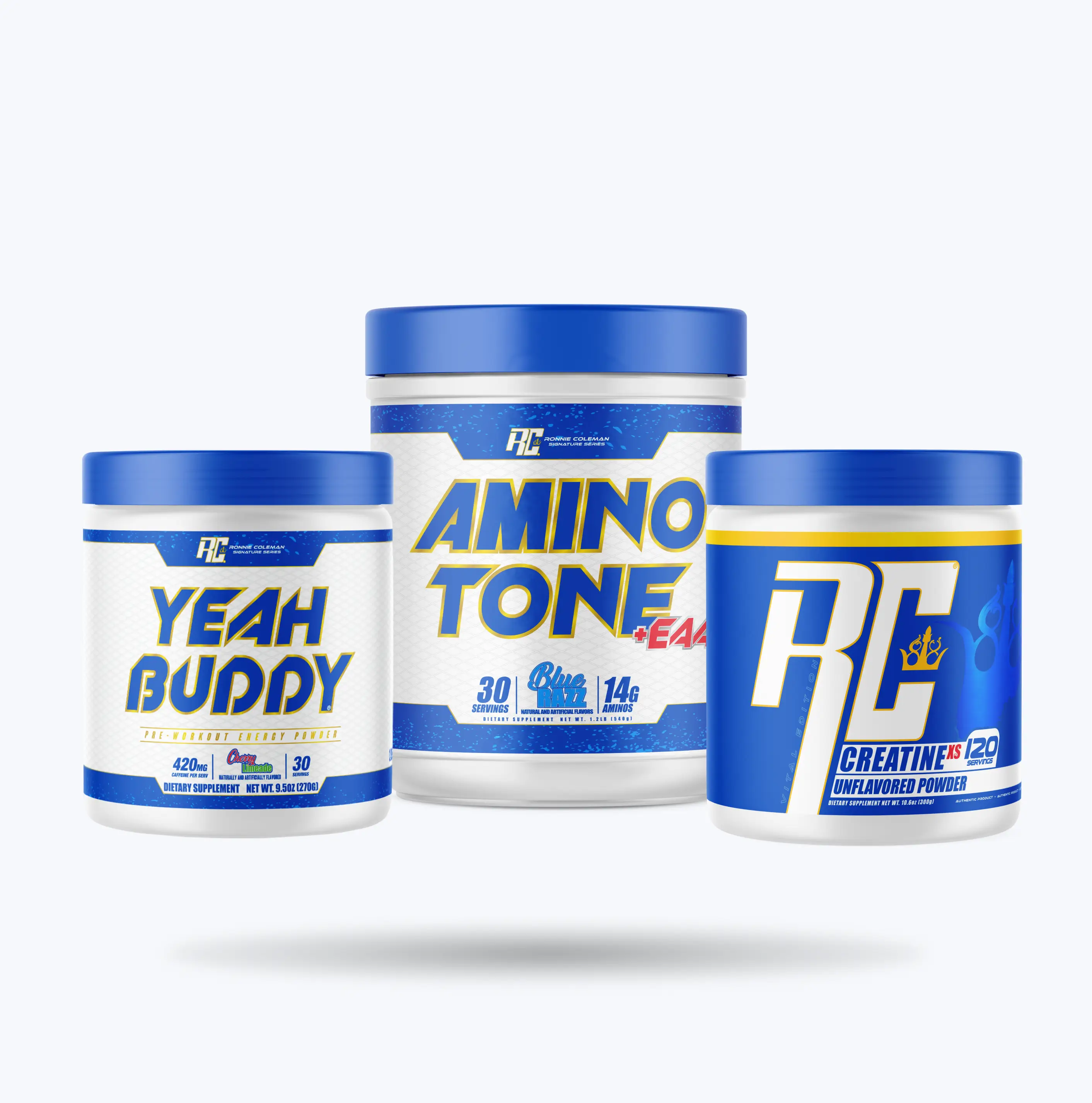 Ronnie Coleman Signature Series Stack Locked In Stack - Mind & Muscle Stack Ronnie Coleman Signature Series Bodybuilding Supplements