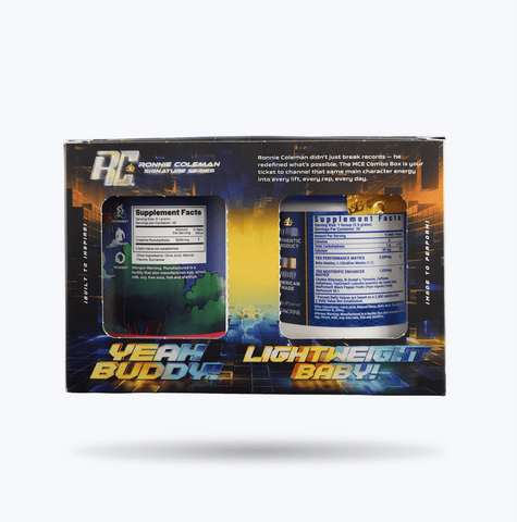 Image of Ronnie Coleman Signature Series Main Character Boxset Ronnie Coleman Signature Series Bodybuilding Supplements