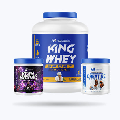 Ronnie Coleman Signature Series Stack No Excuses Stack - All-In Training Stack Ronnie Coleman Signature Series Bodybuilding Supplements