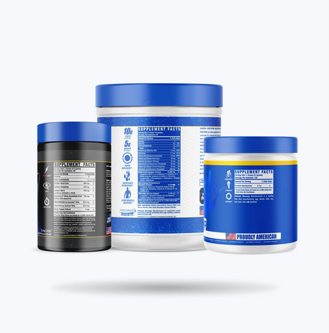 Image of Ronnie Coleman Signature Series Stack No Limits Stack - Maximum Output Stack Ronnie Coleman Signature Series Bodybuilding Supplements