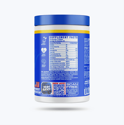 Ronnie Coleman Signature Series Essentials 120 ct Omega XS Ronnie Coleman Signature Series Bodybuilding Supplements