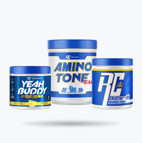 Image of Ronnie Coleman Signature Series Stack Outlast Stack - Endurance Stack Ronnie Coleman Signature Series Bodybuilding Supplements