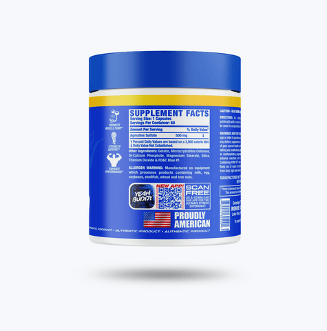 Image of Ronnie Coleman Signature Series Pre Workout Unflavored / 60ct Pump XS Ronnie Coleman Signature Series Bodybuilding Supplements