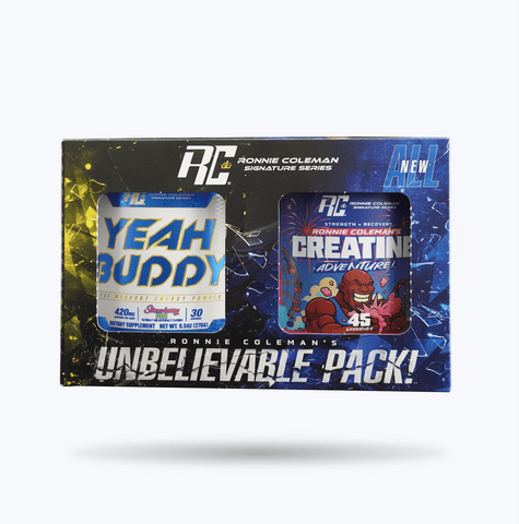Image of Ronnie Coleman Signature Series Unbelievable Pack Boxset 1 Ronnie Coleman Signature Series Bodybuilding Supplements