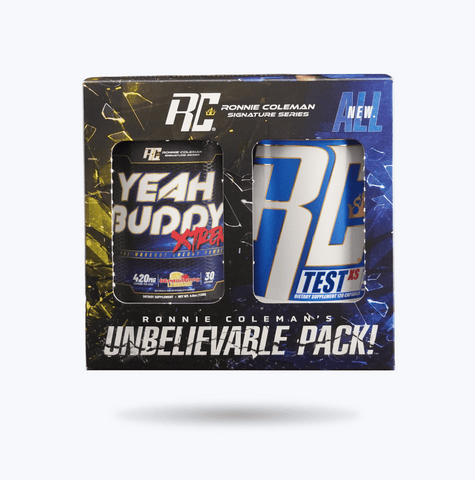 Image of Ronnie Coleman Signature Series Unbelievable Pack Boxset 2 Ronnie Coleman Signature Series Bodybuilding Supplements