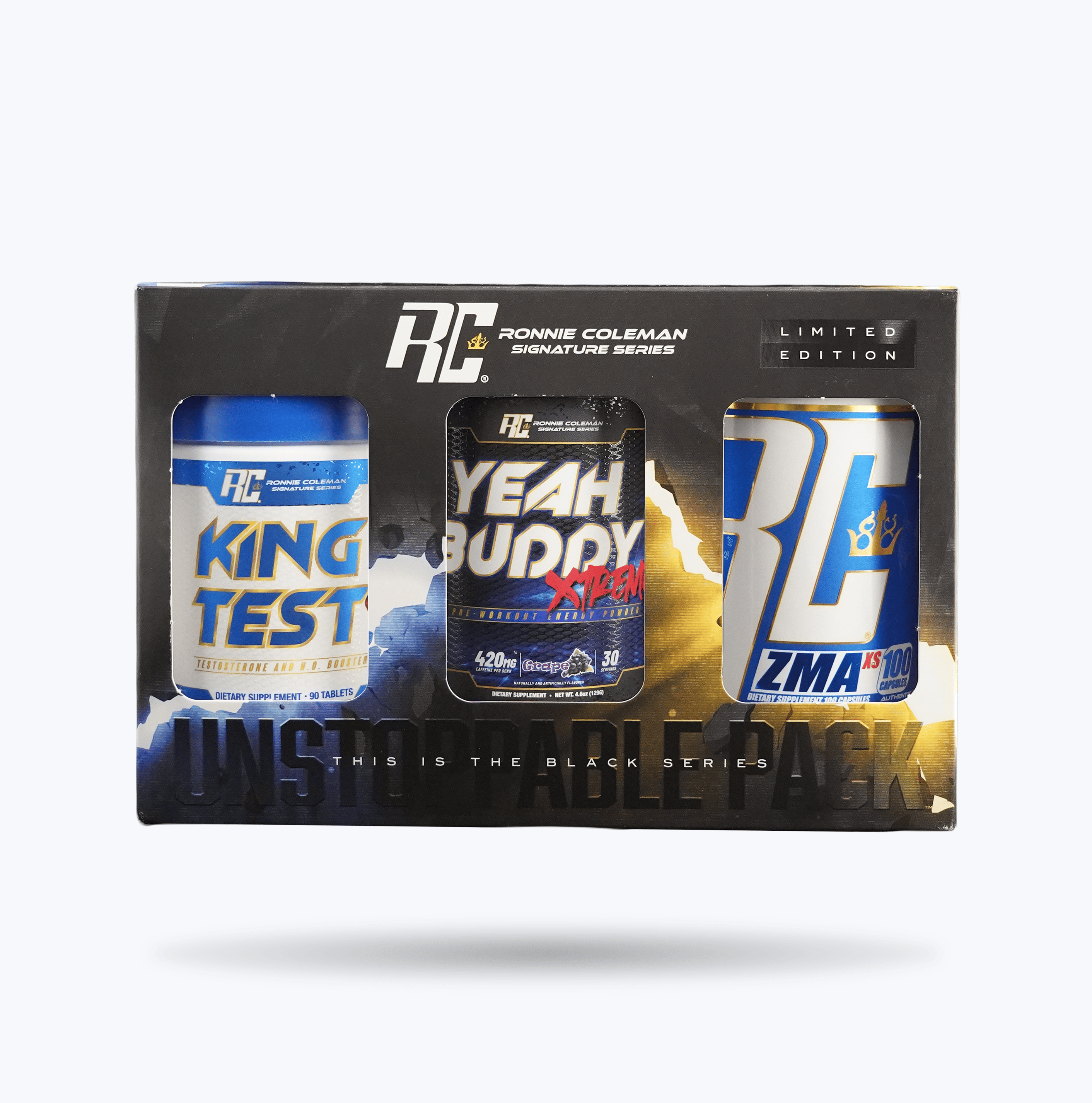 Ronnie Coleman Signature Series Unstopable Pack Boxset 1 Ronnie Coleman Signature Series Bodybuilding Supplements