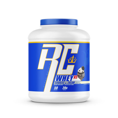 Image of Ronnie Coleman Signature Series Protein Cookies N Cream WHEY-XS 5lbs Bottle Ronnie Coleman Signature Series Bodybuilding Supplements