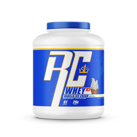 Image of Ronnie Coleman Signature Series Protein Vanilla Ice Cream WHEY-XS 5lbs Bottle Ronnie Coleman Signature Series Bodybuilding Supplements