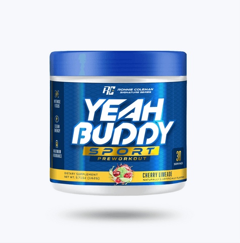 Image of Ronnie Coleman Signature Series Pre Workout 30 servings / Cherry Limeade Yeah Buddy Sport Ronnie Coleman Signature Series Bodybuilding Supplements