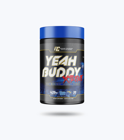 Image of Ronnie Coleman Signature Series Pre Workout 30 Servings / Blue Raspberry Yeah Buddy Xtreme Ronnie Coleman Signature Series Bodybuilding Supplements