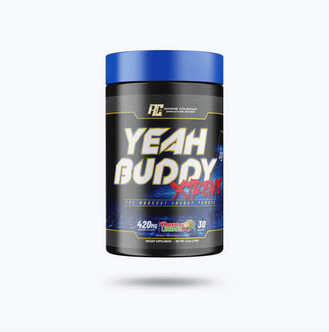 Image of Ronnie Coleman Signature Series Pre Workout Cherry Limeade Yeah Buddy Xtreme Ronnie Coleman Signature Series Bodybuilding Supplements