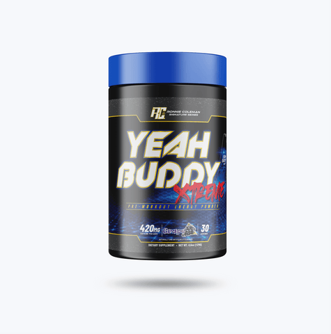 Image of Ronnie Coleman Signature Series Pre Workout Grape Yeah Buddy Xtreme Ronnie Coleman Signature Series Bodybuilding Supplements