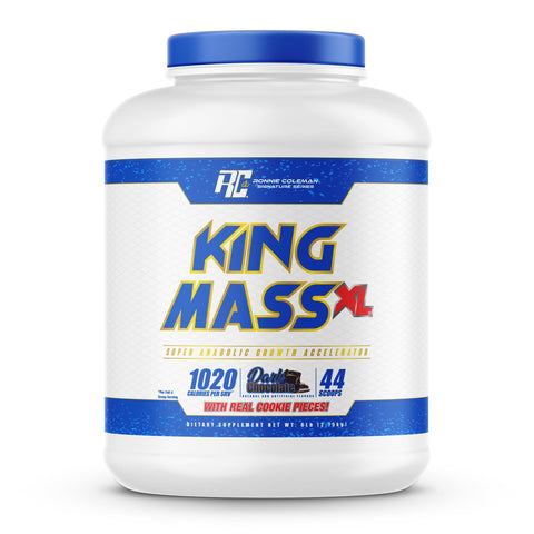 Image of Ronnie Coleman Signature Series Mass Gainer 6lb / Dark Chocolate King Mass XL Ronnie Coleman Signature Series Bodybuilding Supplements
