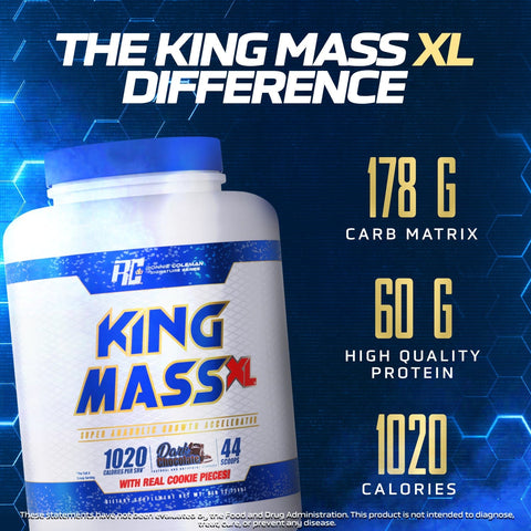 Image of Ronnie Coleman Signature Series Mass Gainer King Mass XL Gainer Ronnie Coleman Signature Series Bodybuilding Supplements
