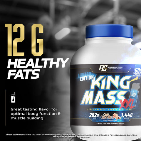 Image of Ronnie Coleman Signature Series Mass Gainer King Mass XXL Gainer Ronnie Coleman Signature Series Bodybuilding Supplements