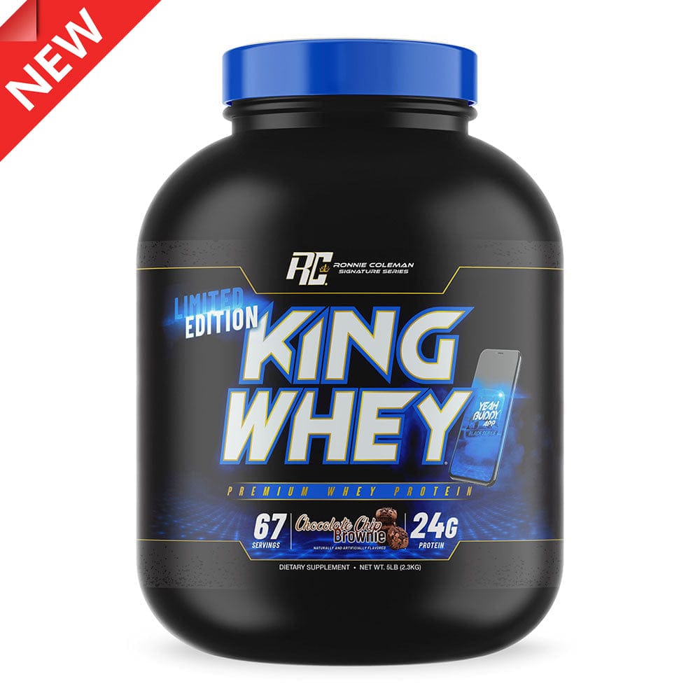 Ronnie Coleman Signature Series Protein King Whey 5lbs - BLACK Edition Ronnie Coleman Signature Series Bodybuilding Supplements