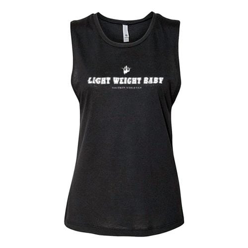 Ronnie Coleman Signature Series Apparel & Accessories Shirt BLACK- Small Women's LWB "Blurred Lines" Festival Tank - BLACK Ronnie Coleman Signature Series Bodybuilding Supplements